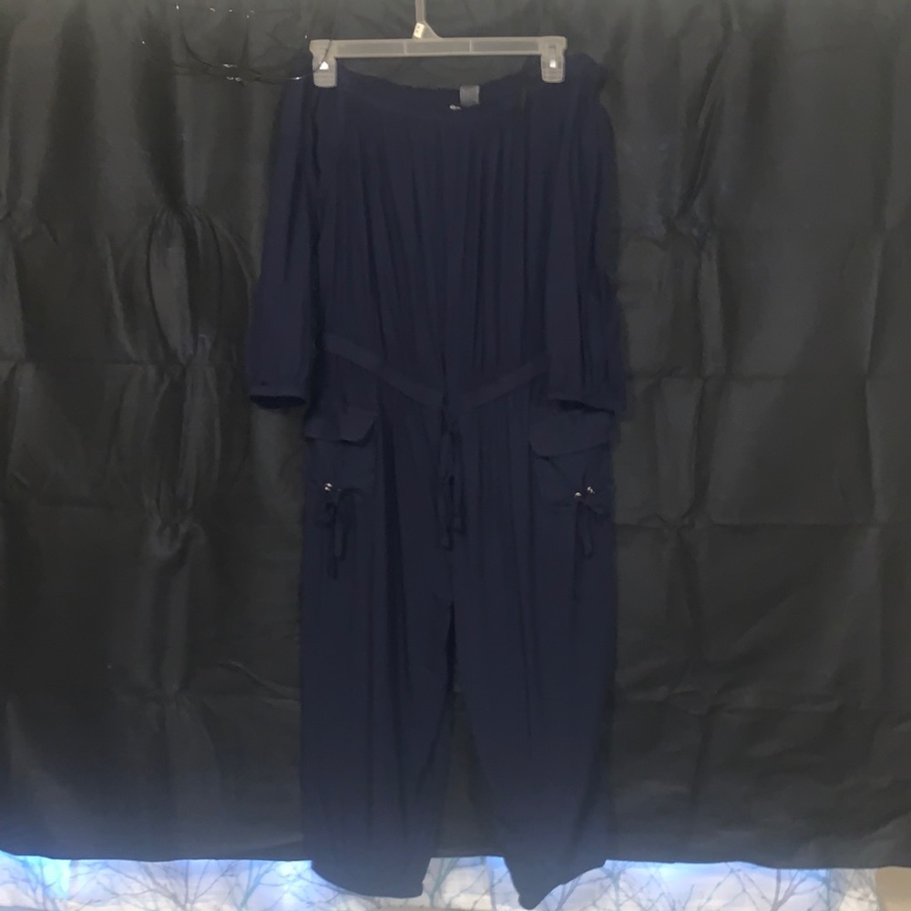 Navy Blue Romper (worn one time)